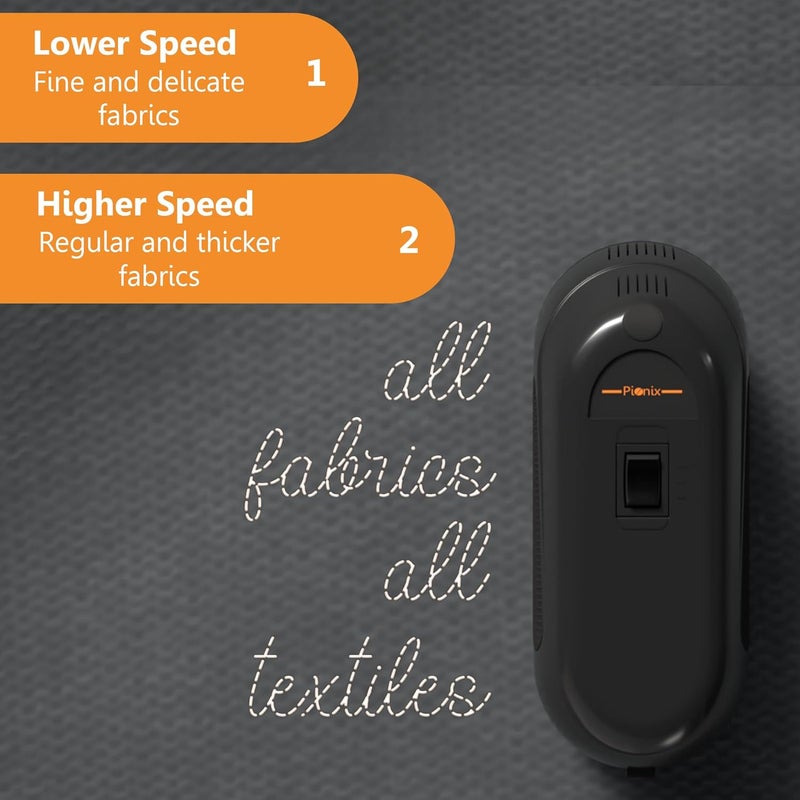 Pionix Extra Power Fabric Shaver - 35W Electric Lint Remover for Clothes/Upholstery/Furniture/Couch - Speed of 12000 RPM - Heavy Duty Sweater Shavers to Remove Pilling - Large Fuzz Remover - Image 5